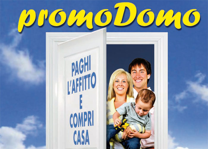 PromoDomo. Paghi l'affitto e compri casa!